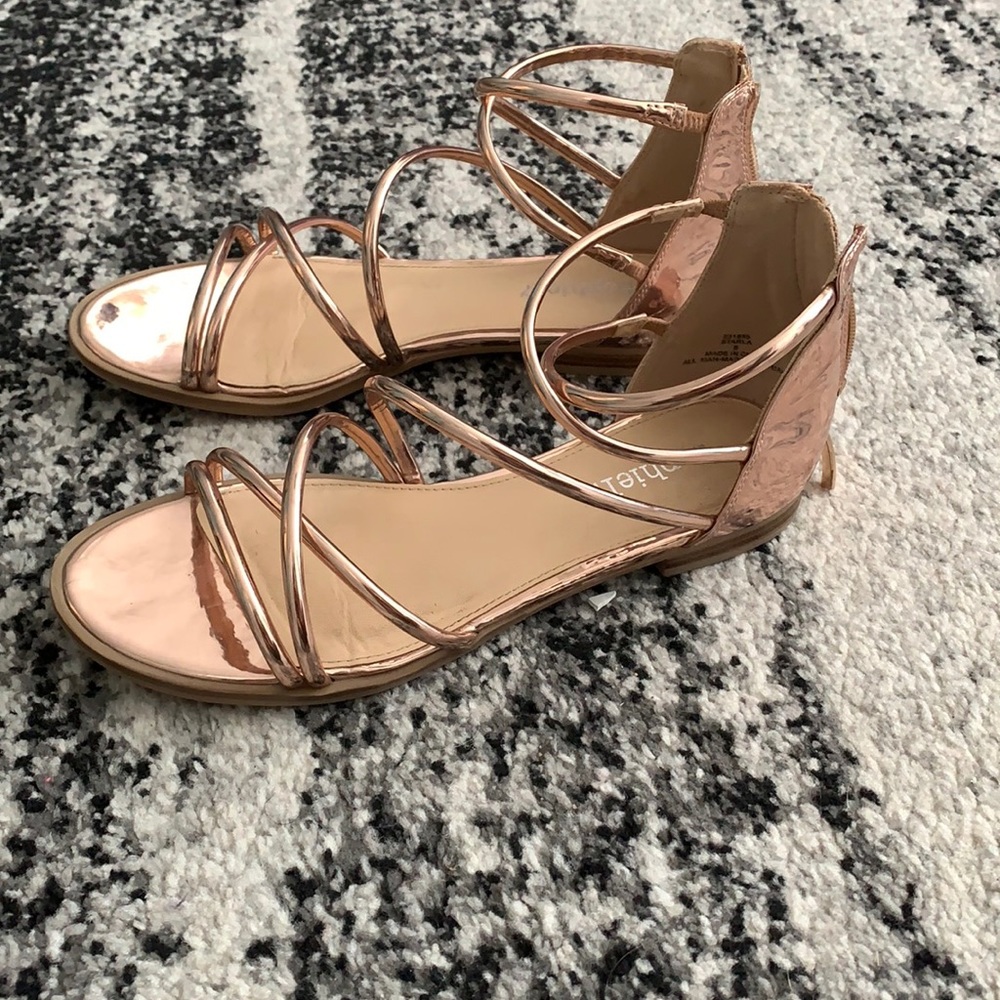 Sophie17 Gold Sandals size 8